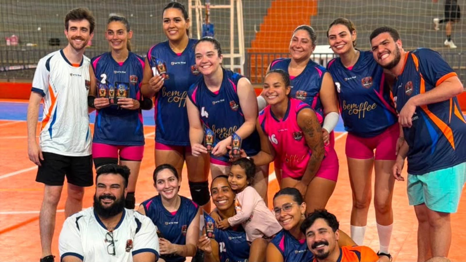 Patrocínio: Equipe de Patrocínio, Impacto Volleyball Feminino é campeã invicta da Copa Coró